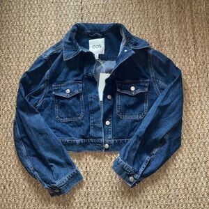 COS Cropped Denim Jacket
